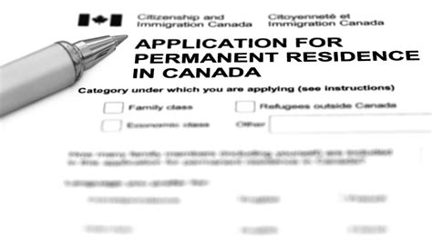 Confirm your permanent residence from inside Canada.